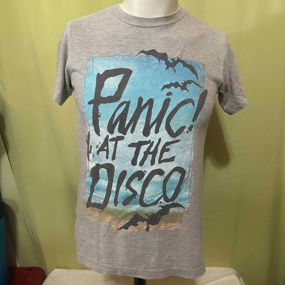 Panic at the Disco Men's Gray T Shirt Size Small Manhead